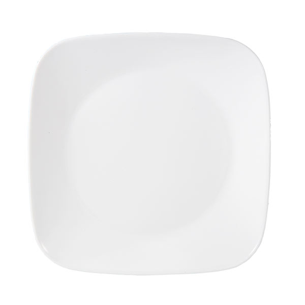 צלחות קורנינג קורל מרובעות דגם (400) Corning Corelle - Pure White