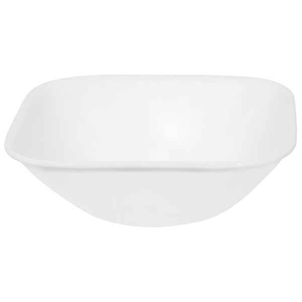 צלחות קורנינג קורל מרובעות דגם (400) Corelle -  Pure White