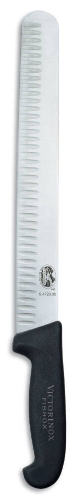 סכין פריסה רחב חריצים ידית פלסטיק 30 ס"מ דגם 5.4723.30 - Victorinox