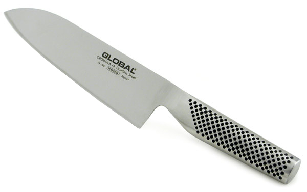 סכין סנטוקו 18 ס"מ GLOBAL - SANTOKU g/46