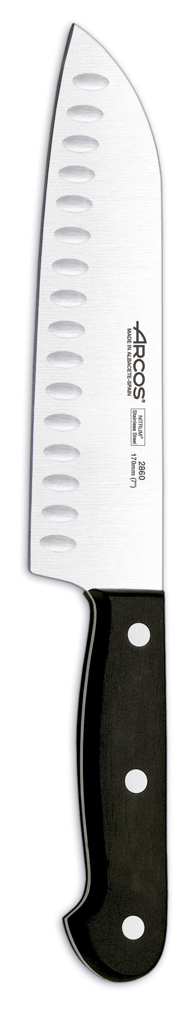 סכין סנטוקו מחורץ דגם 2860 - Arcos