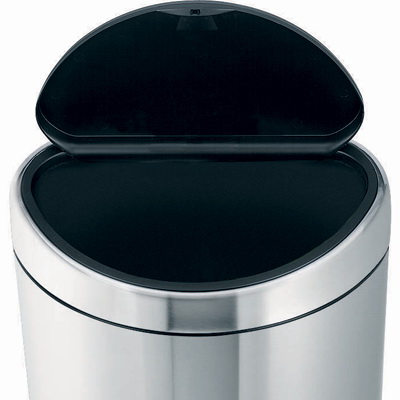 פח אשפה למטבח אובלי טאץ' למטבח 40 ליטר מבריק - Brabantia - ברבנטיה