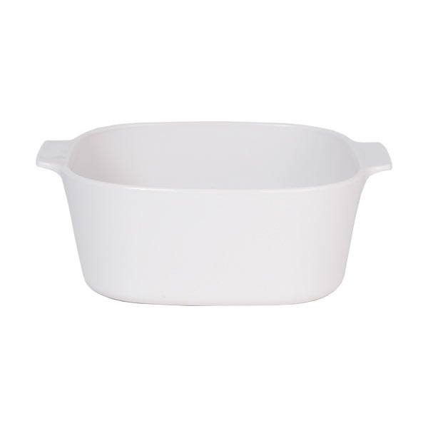 סיר מרובע 3 ליטר לבן - Corningware