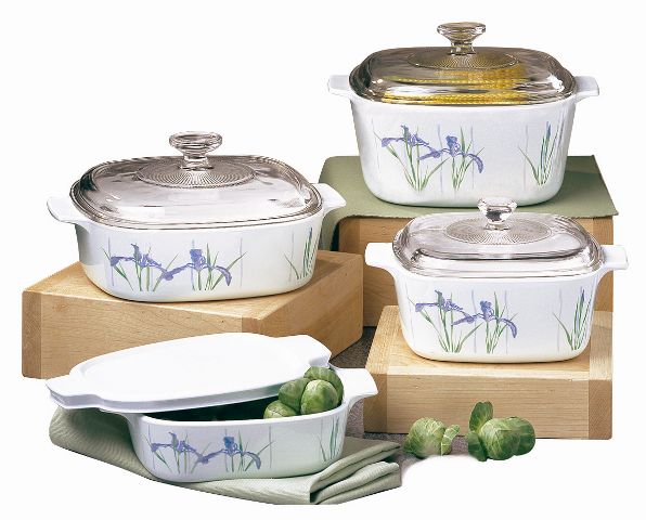 סיר מרובע 1.5 ליטר דגם אירוסים-Corning Ware