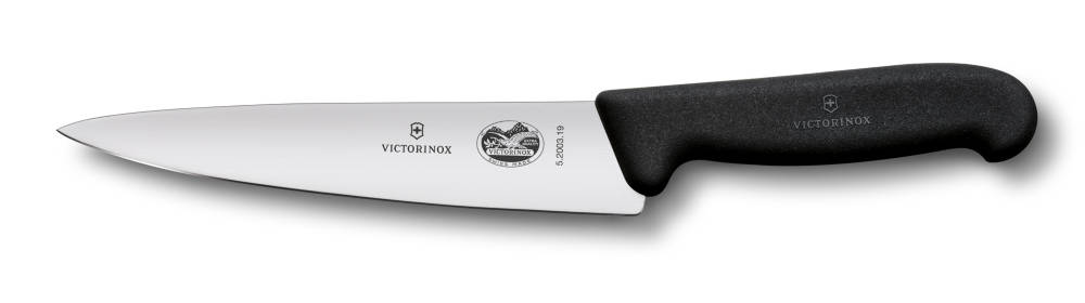 סכין טבח ידית פלסטיק עבה 19 ס"מ דגם 5.2003.19 - Victorinox