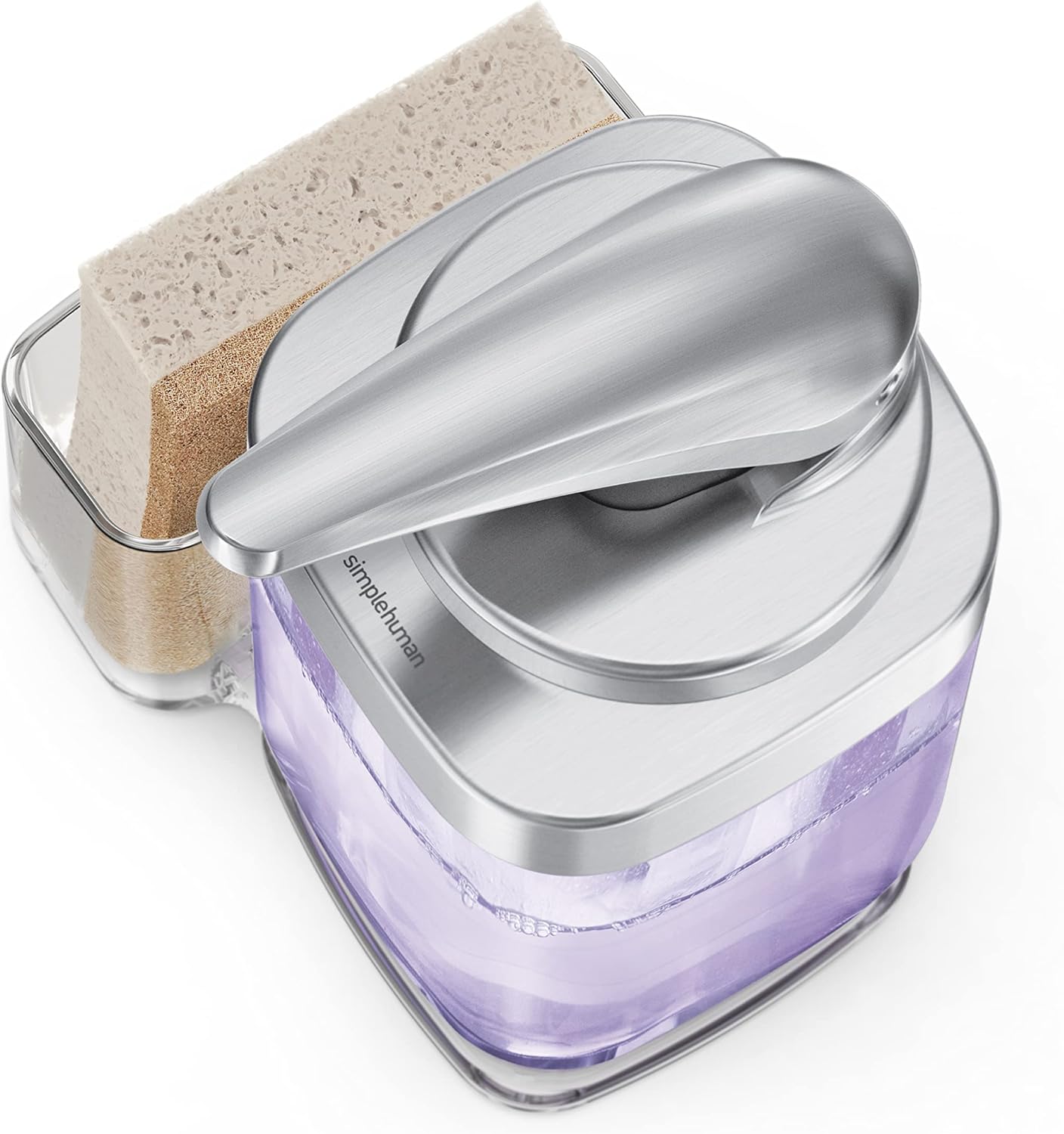 דיספנסר לסבון נוזלי 650 מ"ל דגם Simplehuman - KT1189