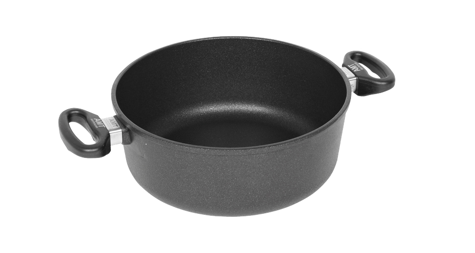 סיר טיטניום בנפח 4 ליטר שטוח - AMT