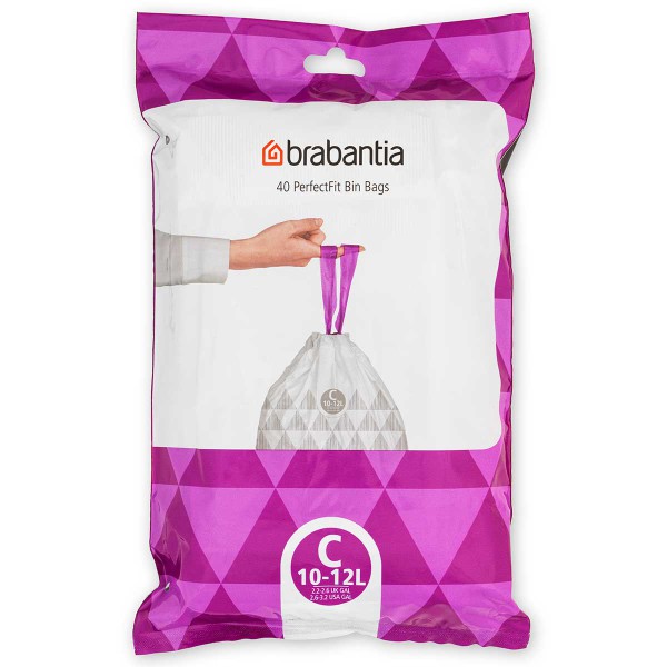שקיות אשפה (C) לפח 10-12 ליטר - Barbantia-ברבנטיה