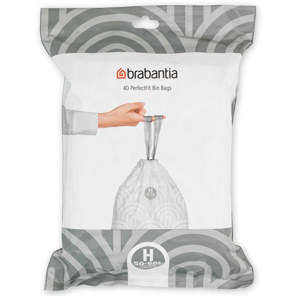 שקיות אשפה (H) לפח 50 ליטר - Barbantia-ברבנטיה