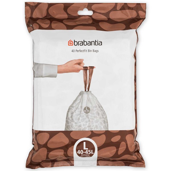שקיות אשפה (L) לפח 40-45 ליטר - Barbantia-ברבנטיה