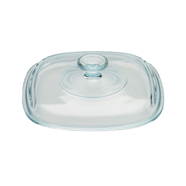 מכסה זכוכית מרובע דגם  Corning Ware - A-5