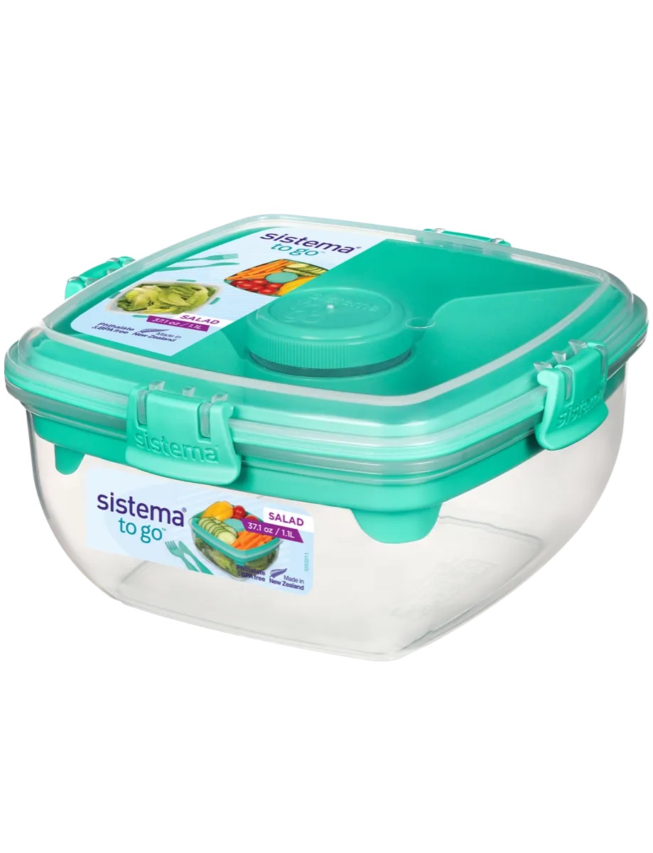 קופסת סלט מחולקת - סיסטמה Sistema