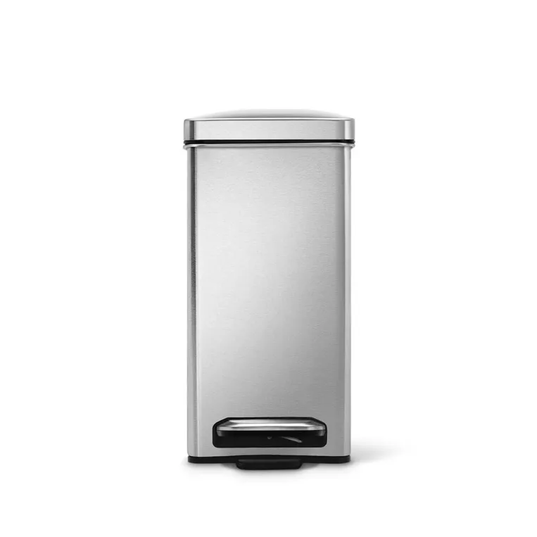 פח אשפה מלבני דוושה 10 ליטר דגם  Simplehuman - CW1898cb