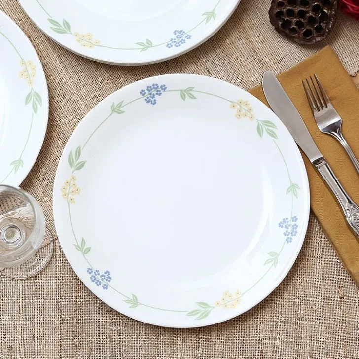 צלחות קורנינג (סט 18 חל') דגם (047) Corelle - Secret Garden