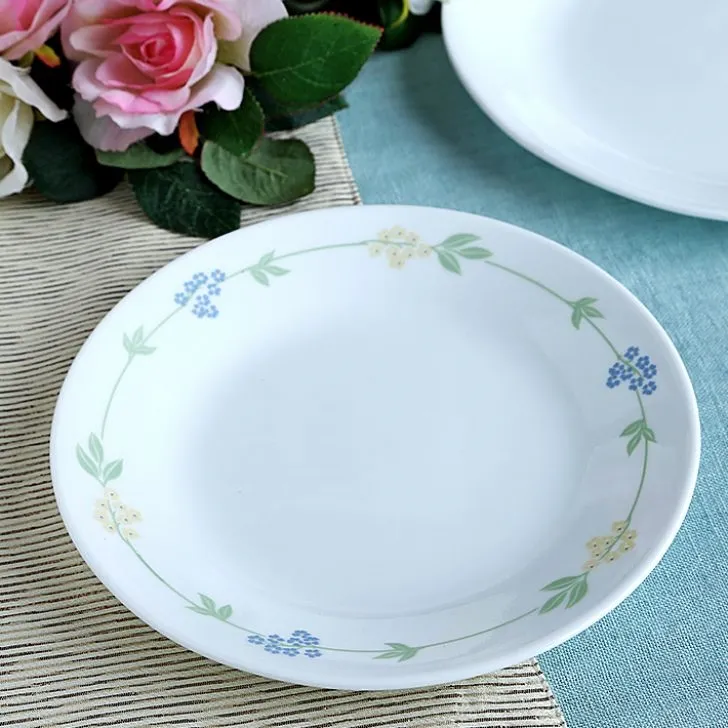צלחות קורנינג (סט 18 חל') דגם (047) Corelle - Secret Garden