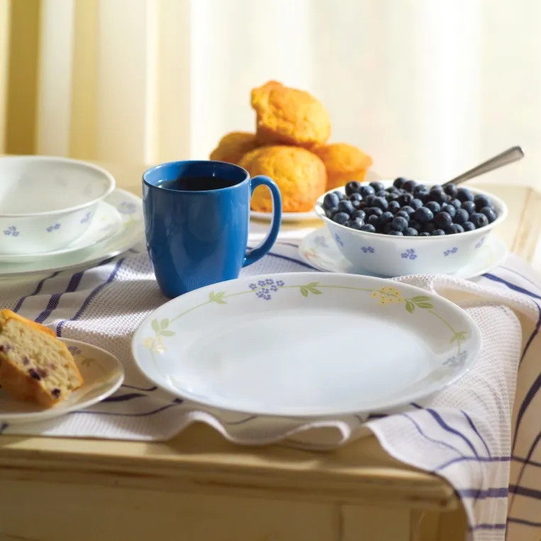 צלחות קורנינג (סט 18 חל') דגם (047) Corelle - Secret Garden
