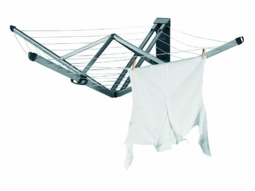 מתקן לייבוש כביסה נתלה-קרוסלה 24 מטר Brabantia -Wall Fix - ברבנטיה