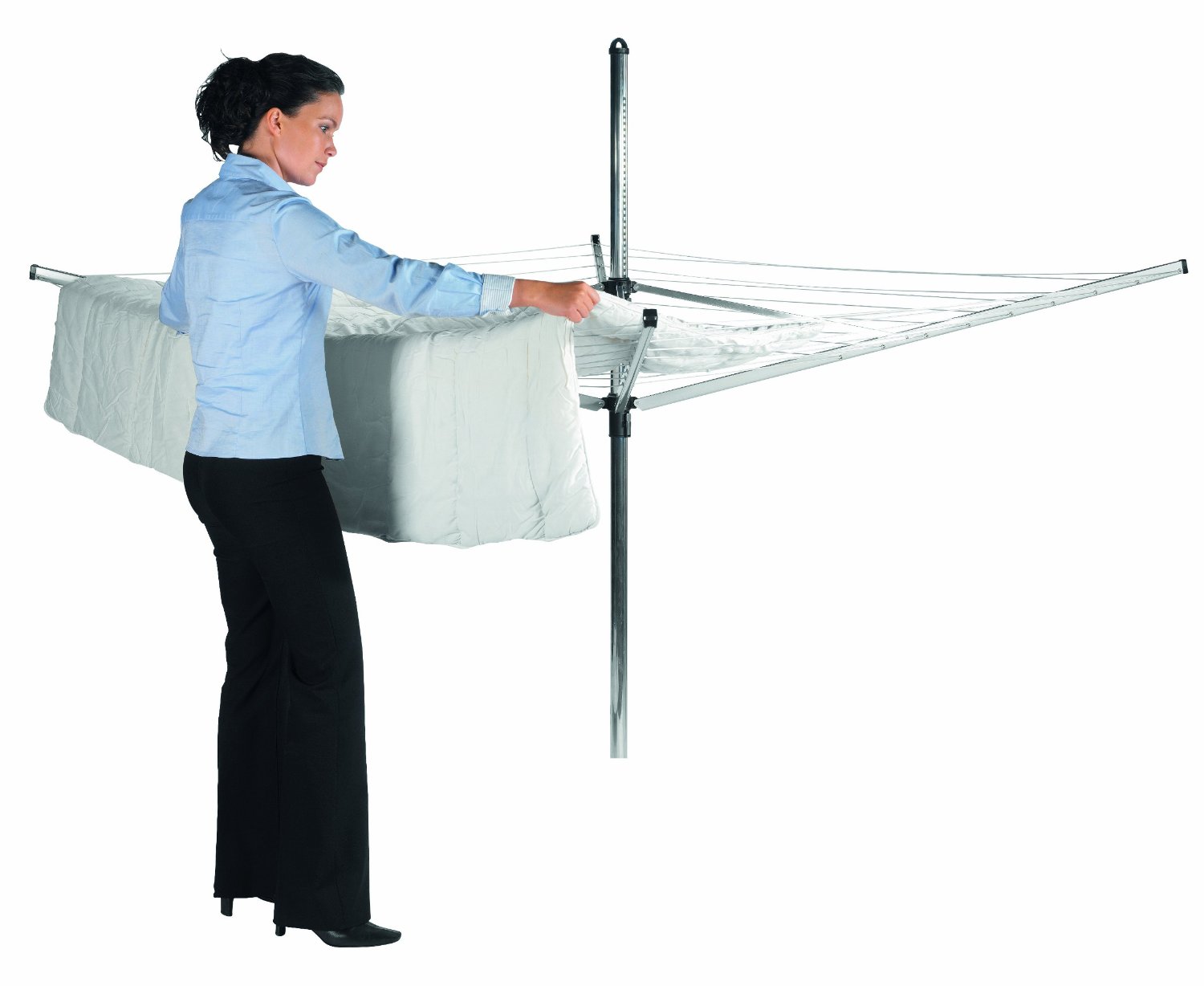 מתקן לייבוש כביסה קרוסלה 50 מטר Brabantia - TOPSPINNER - ברבנטיה