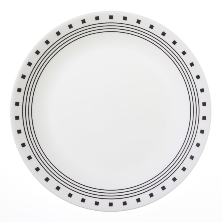 סט 18 צלחות קורנינג קורל דגם (049) Corning Corelle - City Block