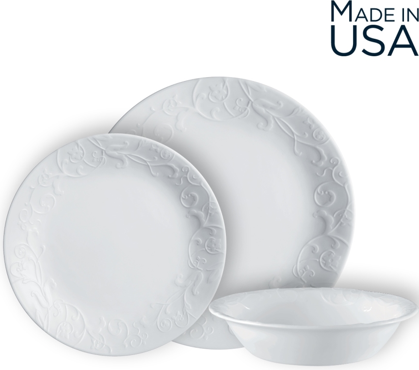 צלחות קורנינג קורל דגם (312) Corning Corelle - Bella Faenza