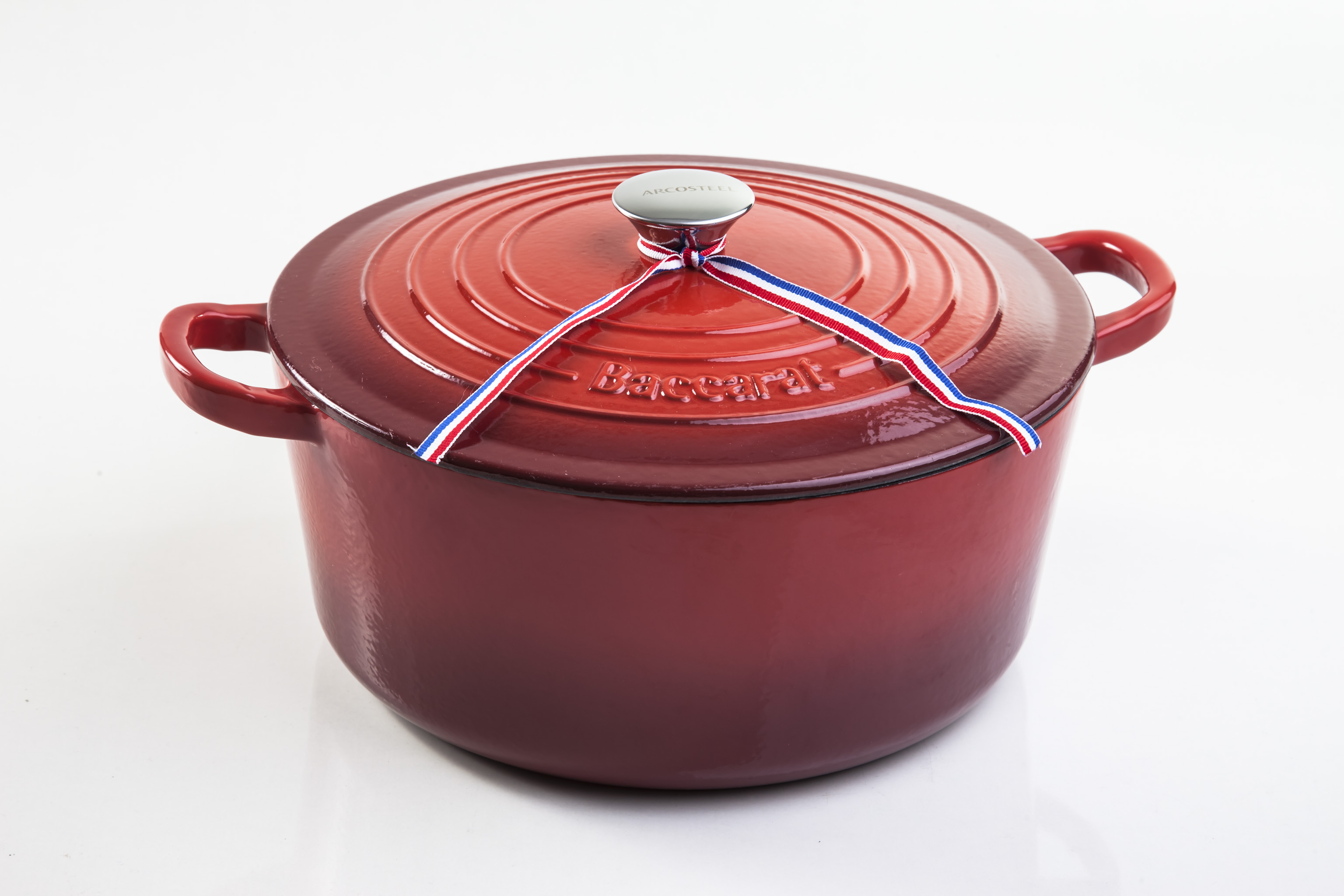 סיר יציקת ברזל עגול בנפח 6.3 ל...