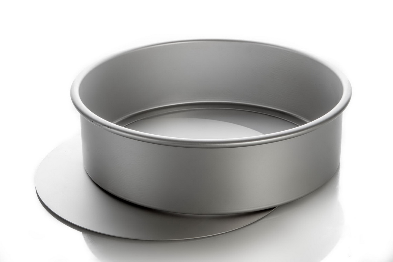 תבנית אנודייז עגולה 24 ס"מ תחתית נשלפת - Patisse
