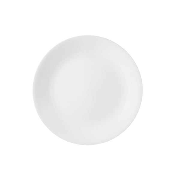 צלחות קורנינג קורל (סט 18 חל') דגם Winter Frost White לבן - Corning Corelle 