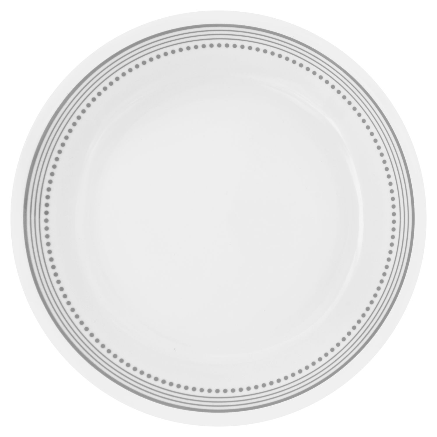 סט 18 צלחות קורנינג קורל דגם (061) Corning Corelle - Mystic Gray