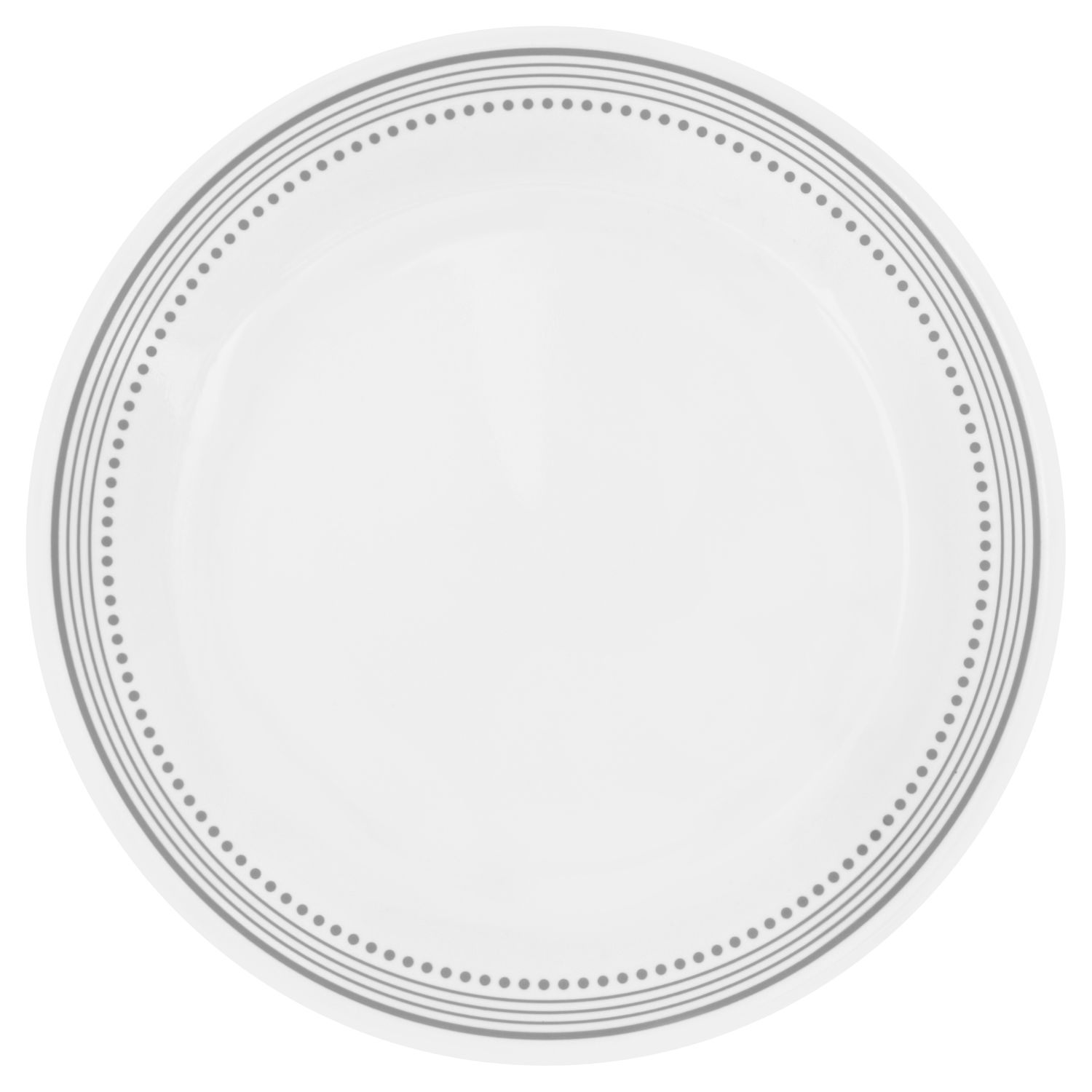 סט 18 צלחות קורנינג קורל דגם (061) Corning Corelle - Mystic Gray