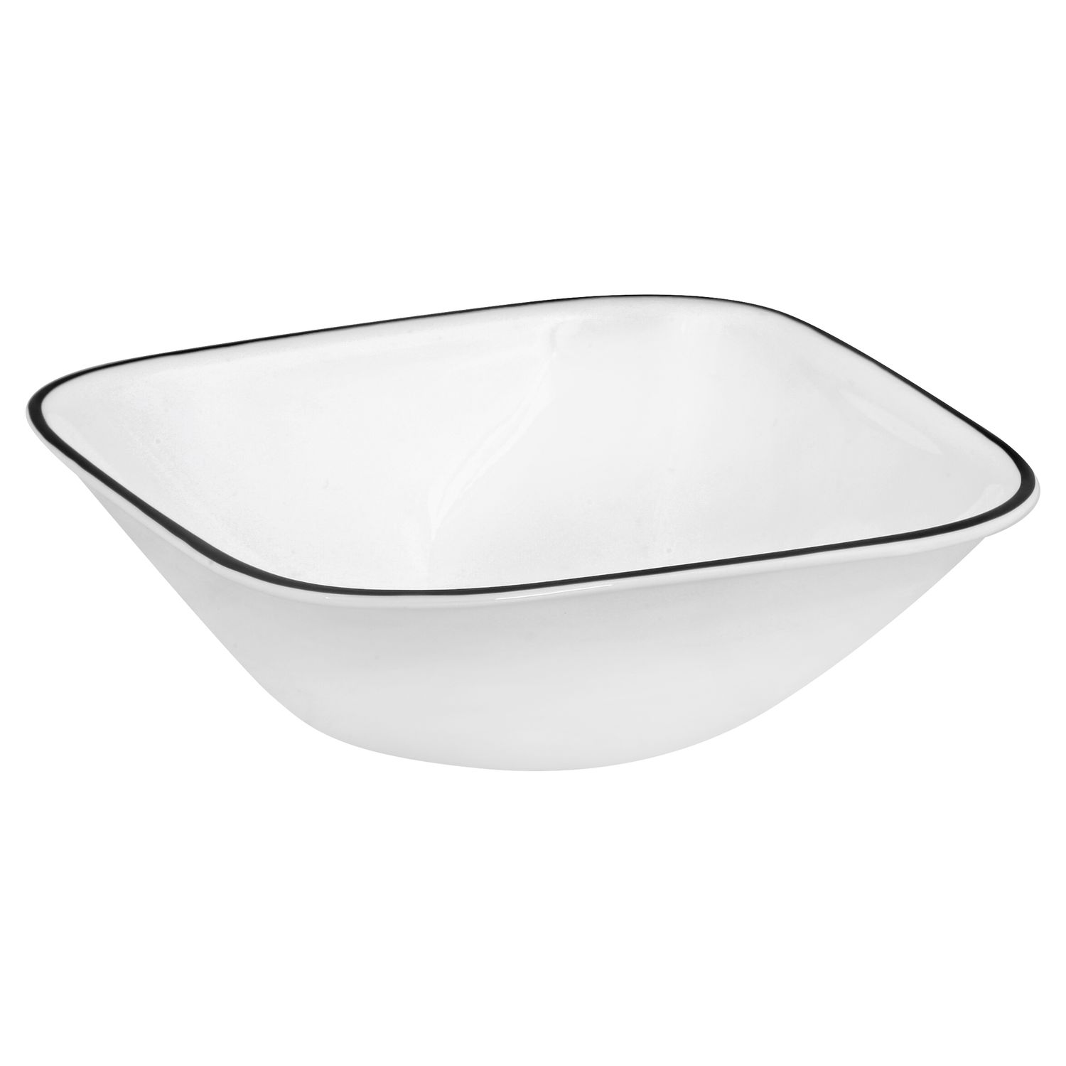 צלחות קורנינג קורל מרובעות דגם (430) Corning Corelle - Timber Shadows