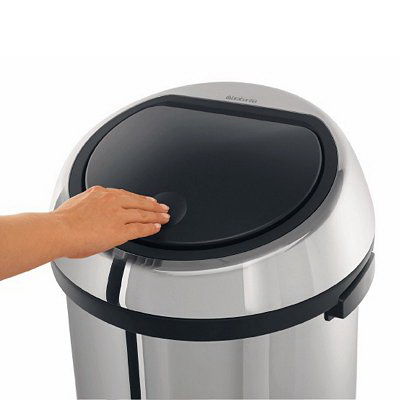 פח אשפה למטבח טאץ' למטבח  60 ליטר מבריק - Brabantia - ברבנטיה
