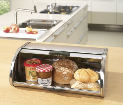 ארגז לחם גדול מבריק - brabantia - ברבנטיה