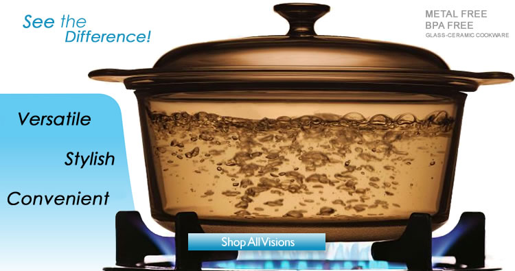 סיר זכוכית 1.5 ליטר  Corning - Visions