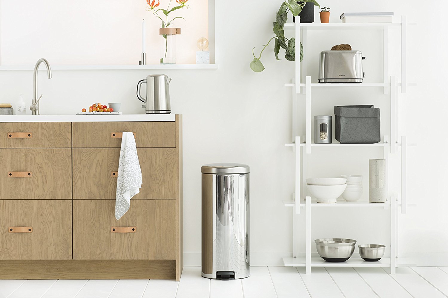 פח אשפה פדל למטבח 30 ליטר מסידרת  Brabantia - New icon - ברבנטיה