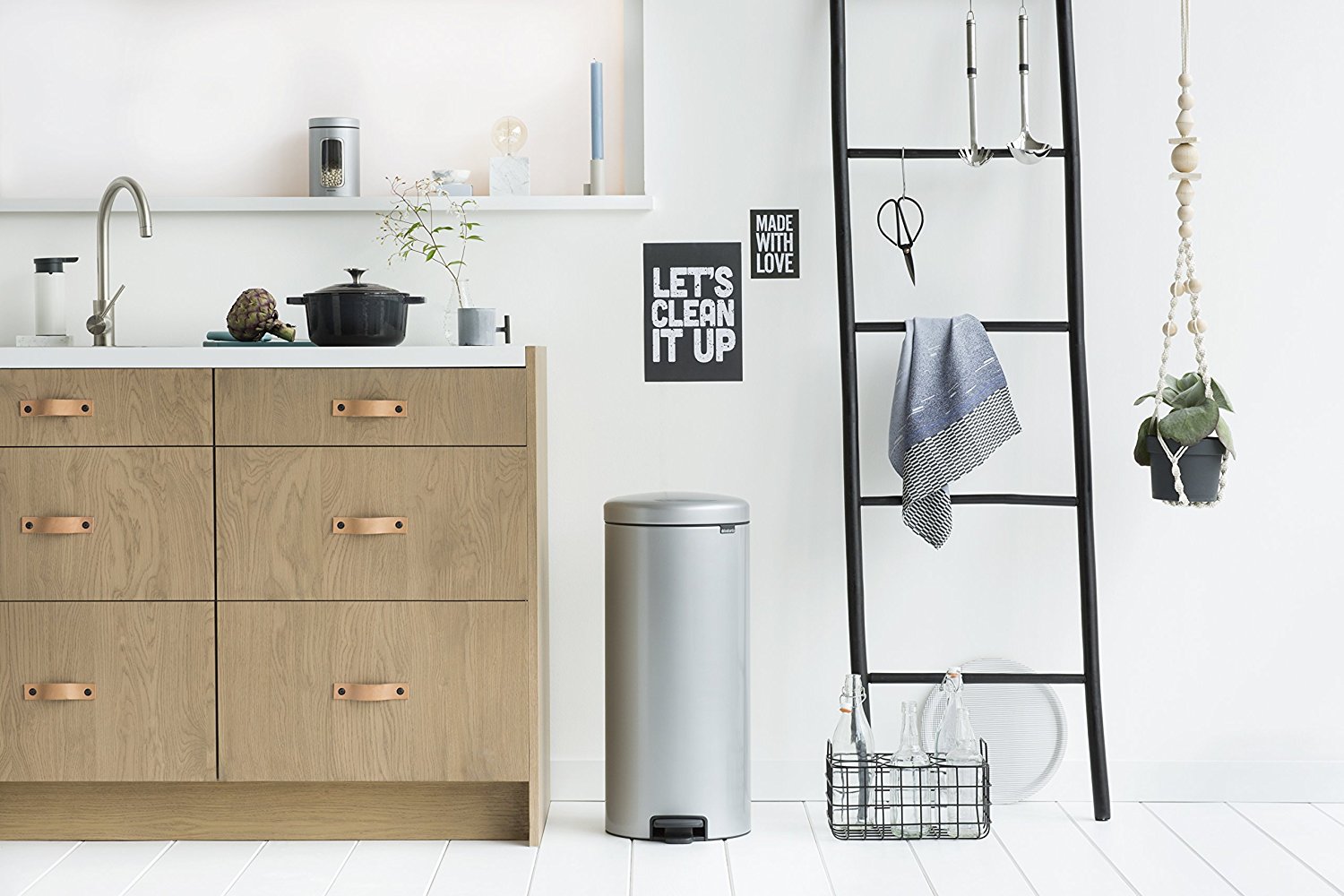 פח אשפה פדל למטבח 30 ליטר מסידרת  Brabantia - New icon - ברבנטיה