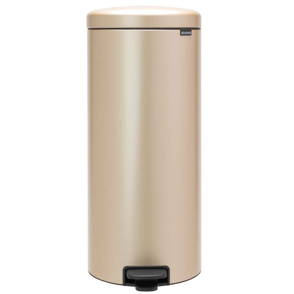 פח אשפה פדל למטבח 30 ליטר זהב מטאלי מסידרת  Brabantia - New icon - ברבנטיה