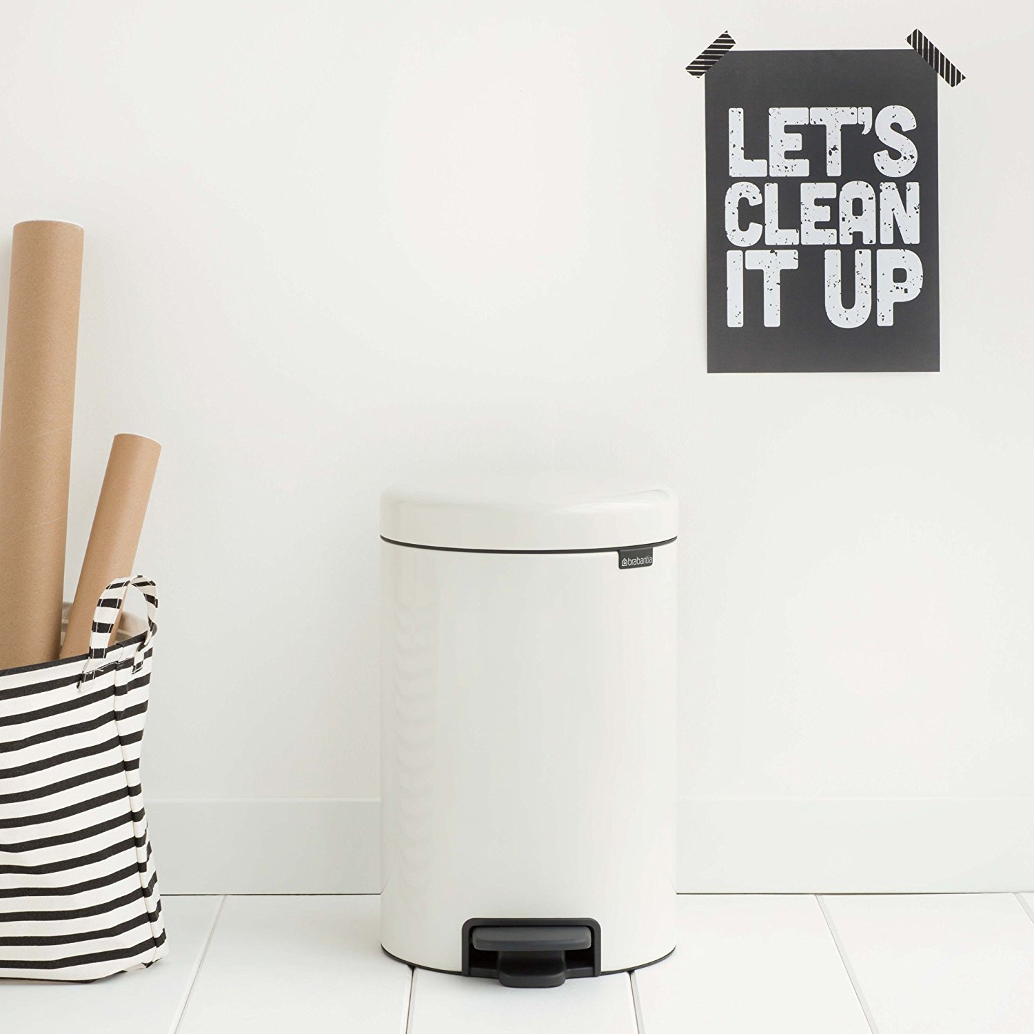 פח אשפה פדל לשרותים 3 ליטר   Brabantia - New icon - ברבנטיה