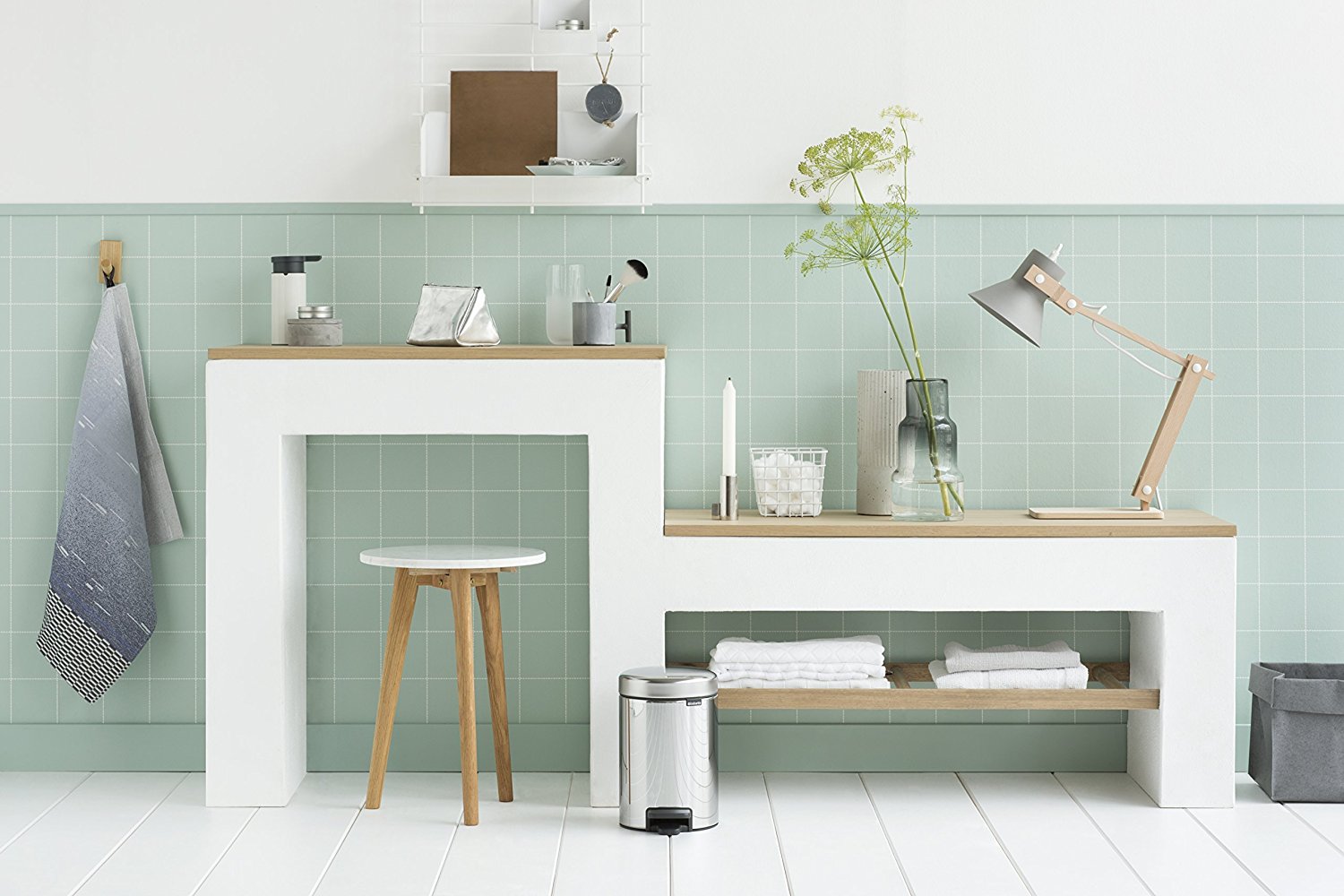 פח אשפה פדל לשרותים 3 ליטר   Brabantia - New icon - ברבנטיה
