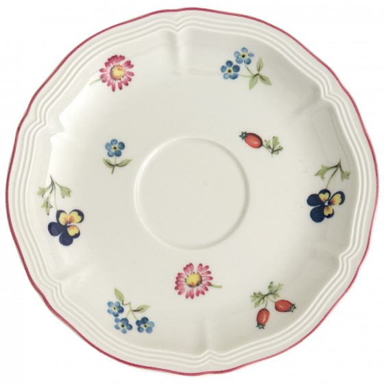 תחתית לספל אספרסו דגם  villeroy boch - Petite Fleur