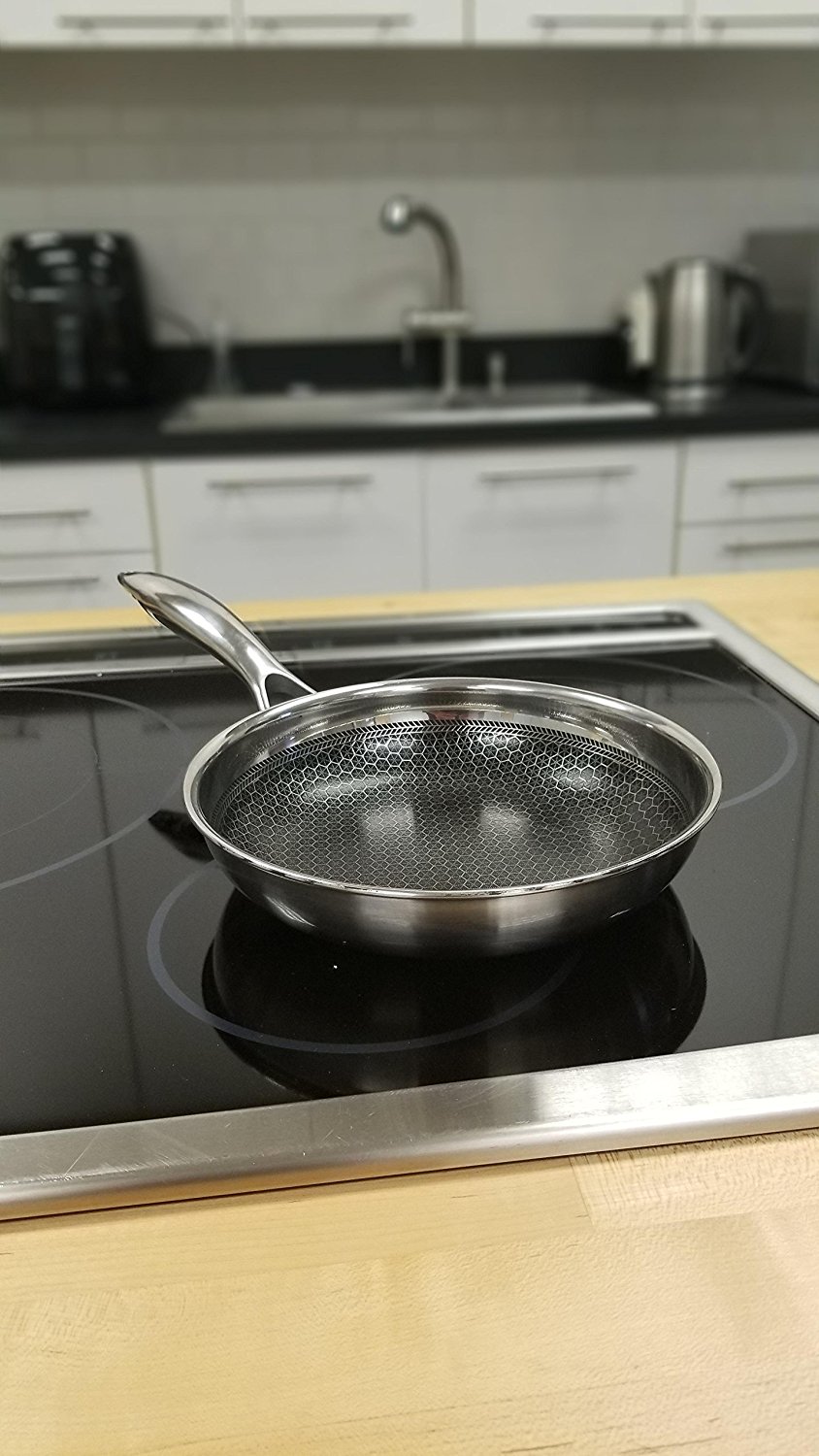 מחבת נירוסטה Cookcell  בקוטר 20 ס"מ - Black cube 