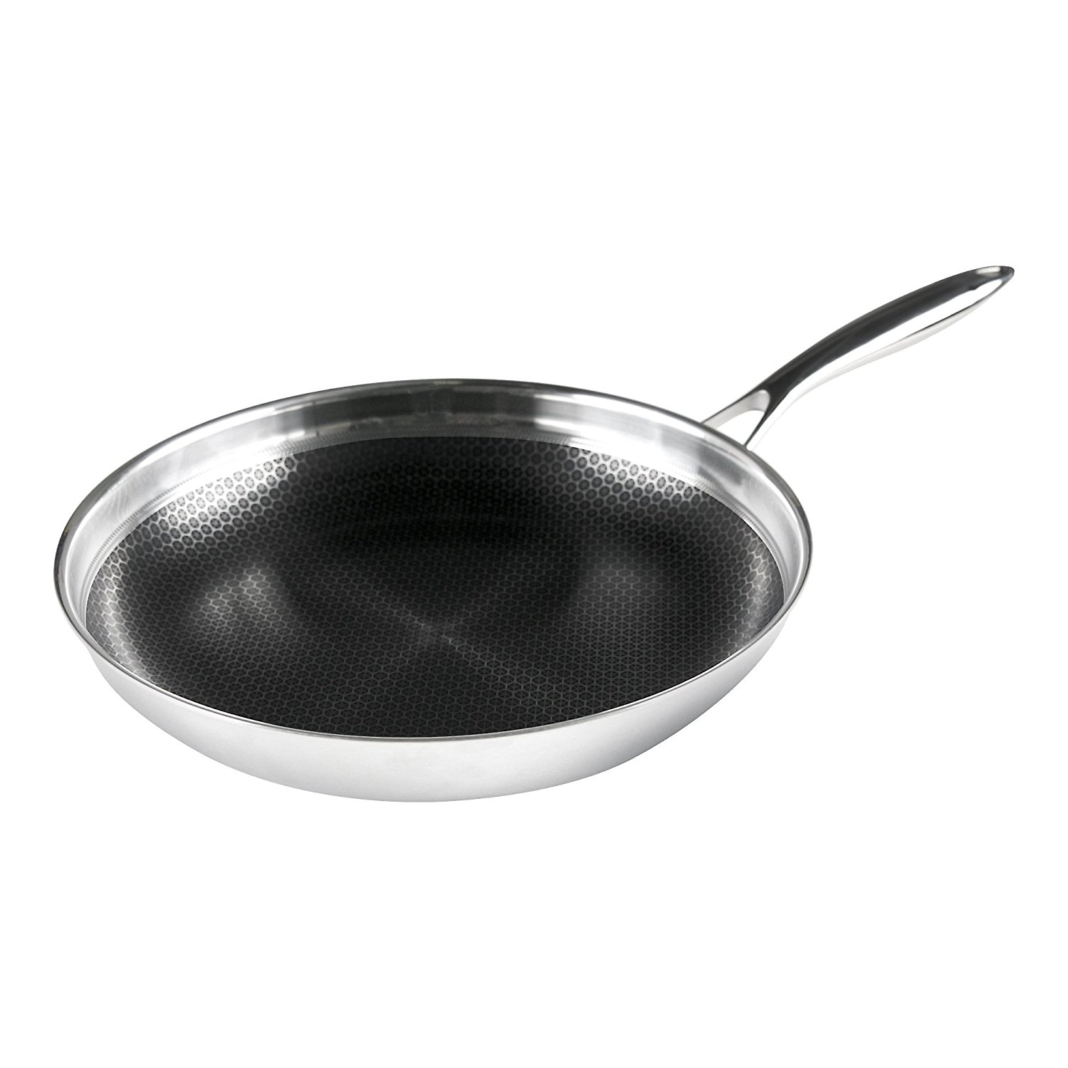 מחבת נירוסטה Cookcell  בקוטר 20 ס"מ - Black cube 