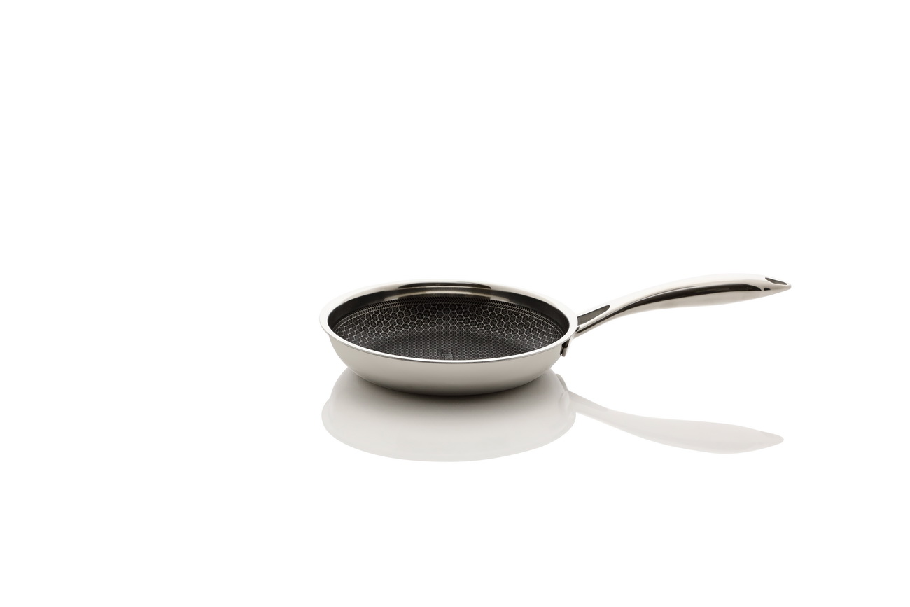 מחבת נירוסטה Cookcell  בקוטר 20 ס"מ - Black cube 