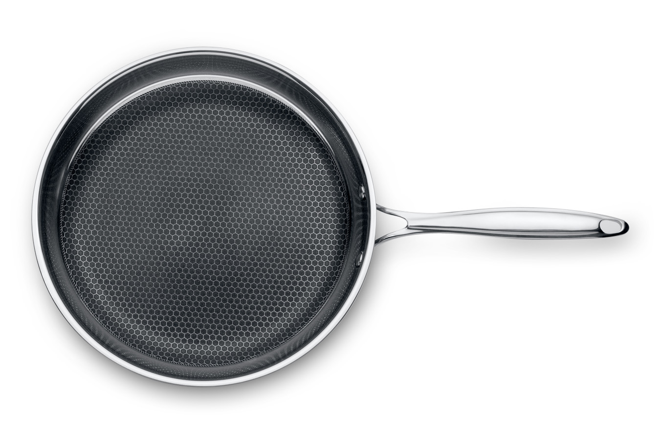 מחבת נירוסטה Cookcell בקוטר 24 ס"מ - Black cube 