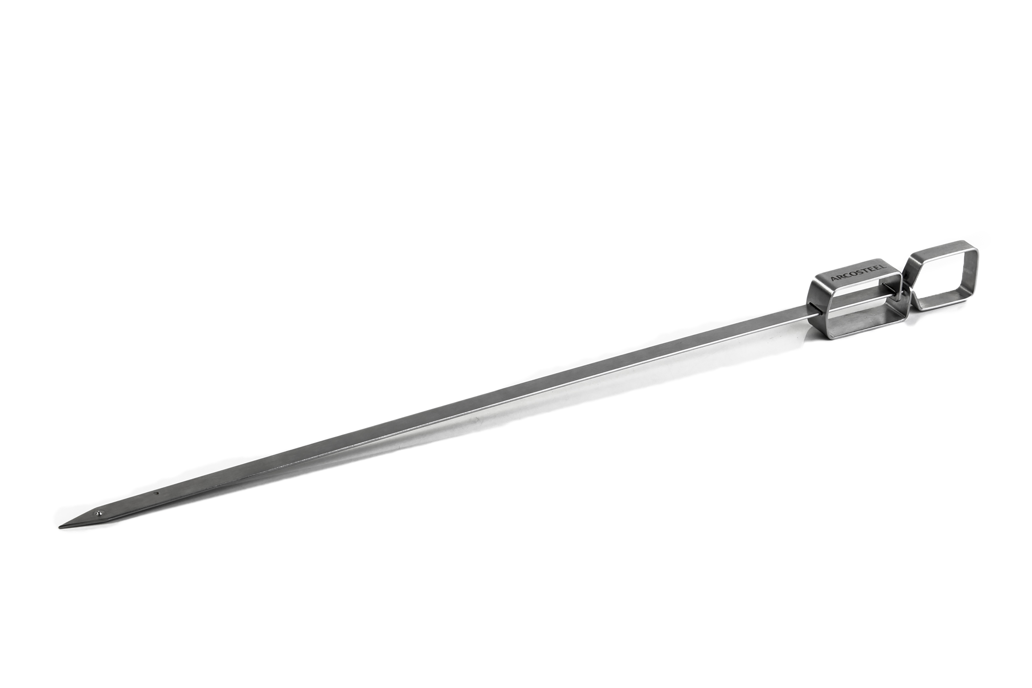 זוג שיפודים נירוסטה ברוחב 1.5 ס"מ - Arcosteel