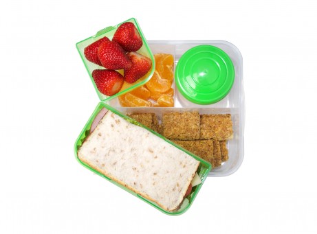 קופסת ארוחת צהריים מחולקת שקופה בנטו קטנה 1.25 ליטר - סיסטמה Sistema