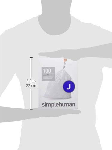 שקיות אשפה לפח 30-45 ליטר (J) דגם Simplehuman - CW0259 - סימפליומן