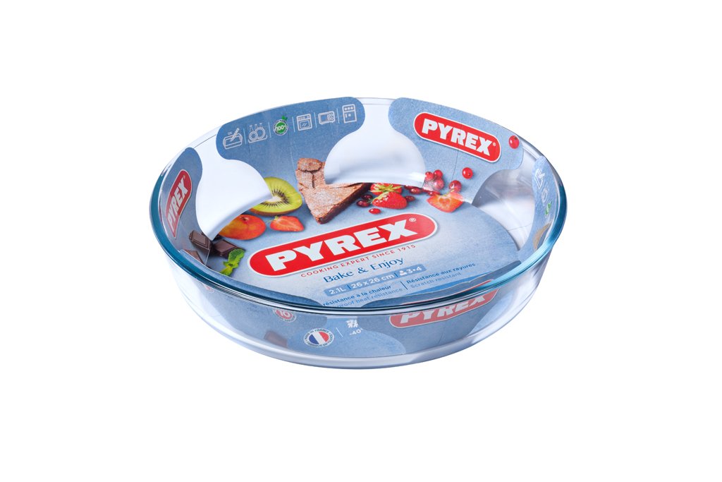 תבנית פיירקס עגולה 26 ס"מ - Pyrex