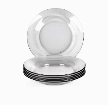 שישיית צלחות זכוכית למרק 21 ס"מ -  DURALEX
