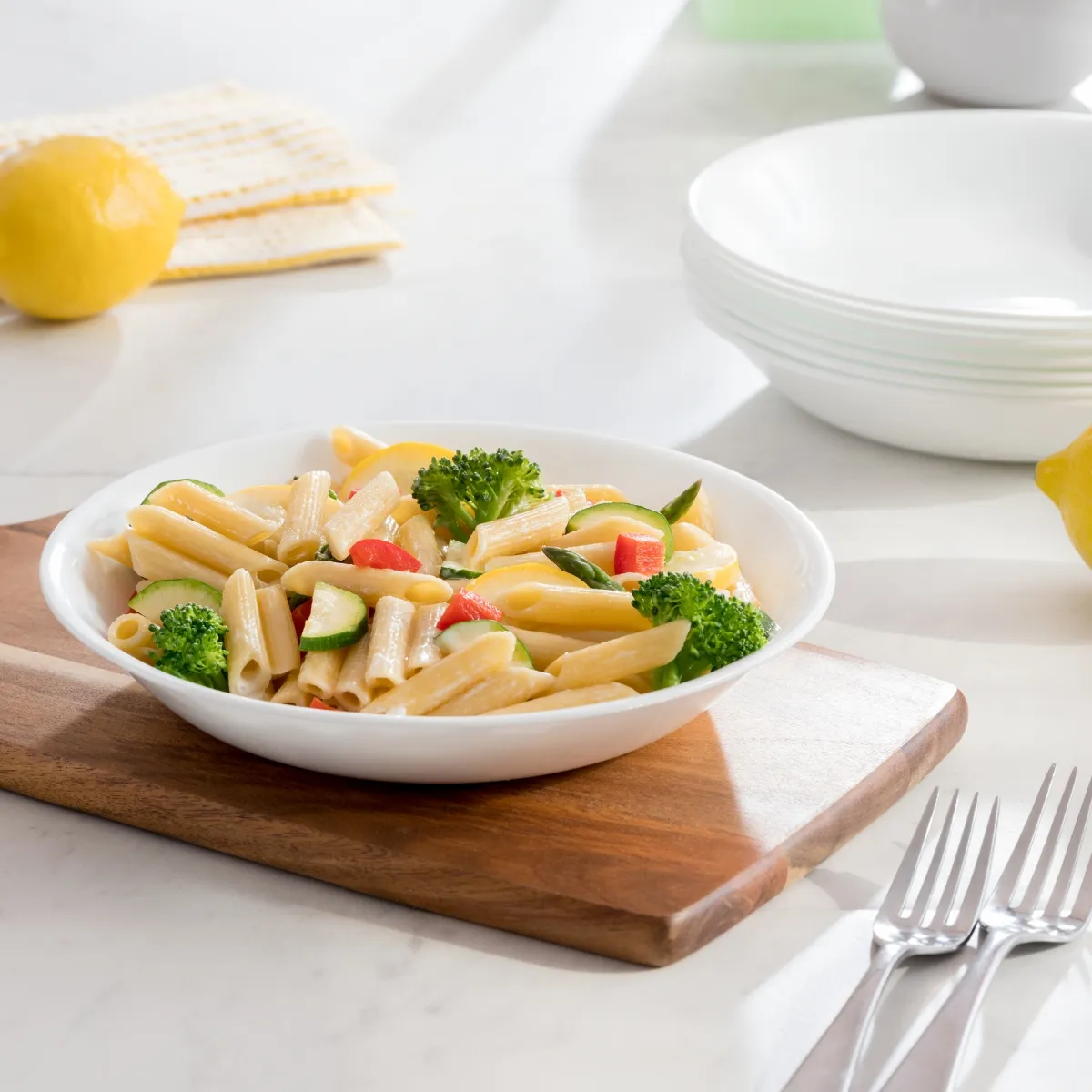 צלחת פסטה (מרק שטוחה) קורנינג קורל - Corning Corelle