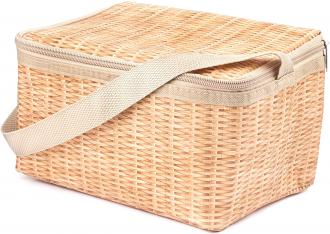 תיק אוכל Wicker - Kikkerland